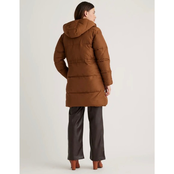 Quince Brown Puffer Jacket - Picture 7 of 13